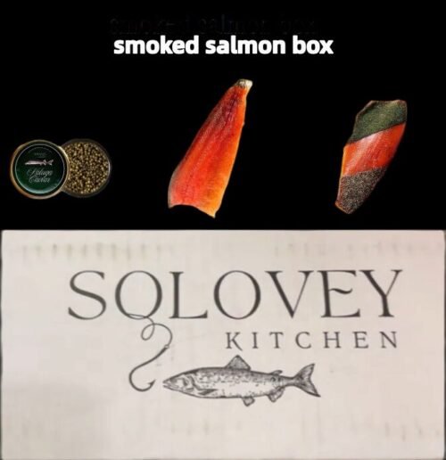 SOLOVEY KITCHEN  smoked salmon box